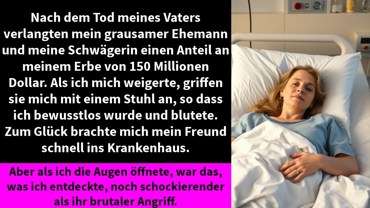Eigentlich wollte ich nur die Briefe meines Vaters lesen, als ein Schlag meinen Kopf traf und alles schwarz wurde. Es war in unserem Stadthaus in Manhattan, wenige Wochen nach seinem Tod. Mein...