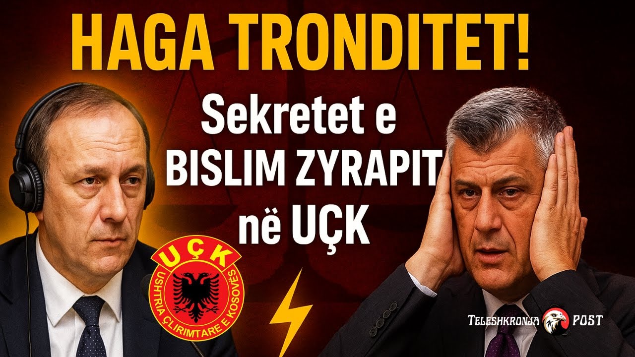 Dëshmia e Bislim Zyrapit në Hagë: Çfarë zbuloi ish-shefi i Shtabit të UÇK?