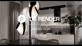 Famous Immersive Interior Architecture Animation | D5 Render Showcase Profile