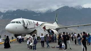 Extra ordinary flight operations during winter in skardu #usa #tourism #foryou #love #pakistan #fyp