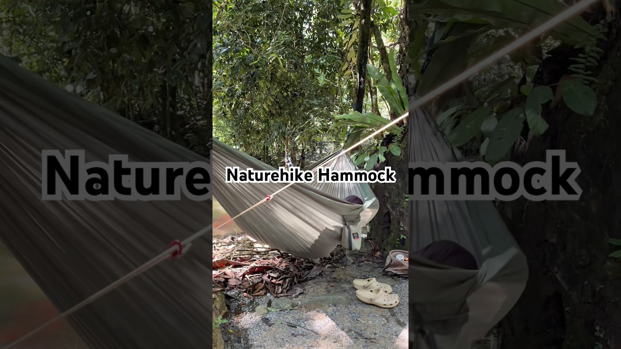 Сверхлёгкий гамак для двоих. Гамак Naturehike 🌴🎋 