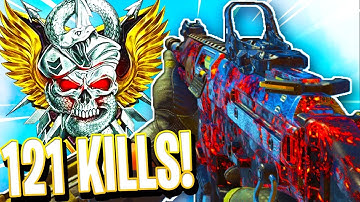 121 KILLS USING OVERPOWERED GKS..... ( BEST GKS CLASS SETUP on COD BO4 )