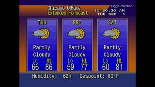 EAS Illinois Required Monthly Test WCRX-FM Chicago, IL +WeatherSTAR4000 (September 2020)