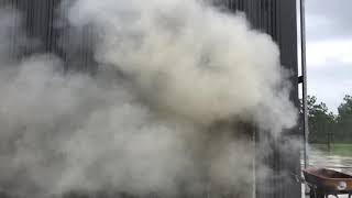 Two story live burn - Eastern Florida State Fire Academy, FL