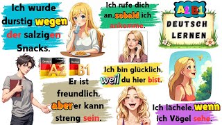 ๐ Learn German Conjunctions: 150 Sentences to Boost Your Grammar! ๐๐