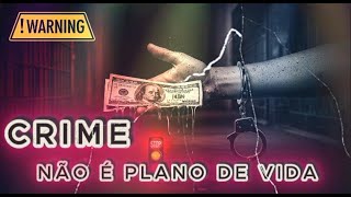 Thumbnail: CRIME NÃO É PLANO DE VIDA ⚠️ | Rap Alerta | Ilusão do Dinheiro Fácil e o Preço da Rua