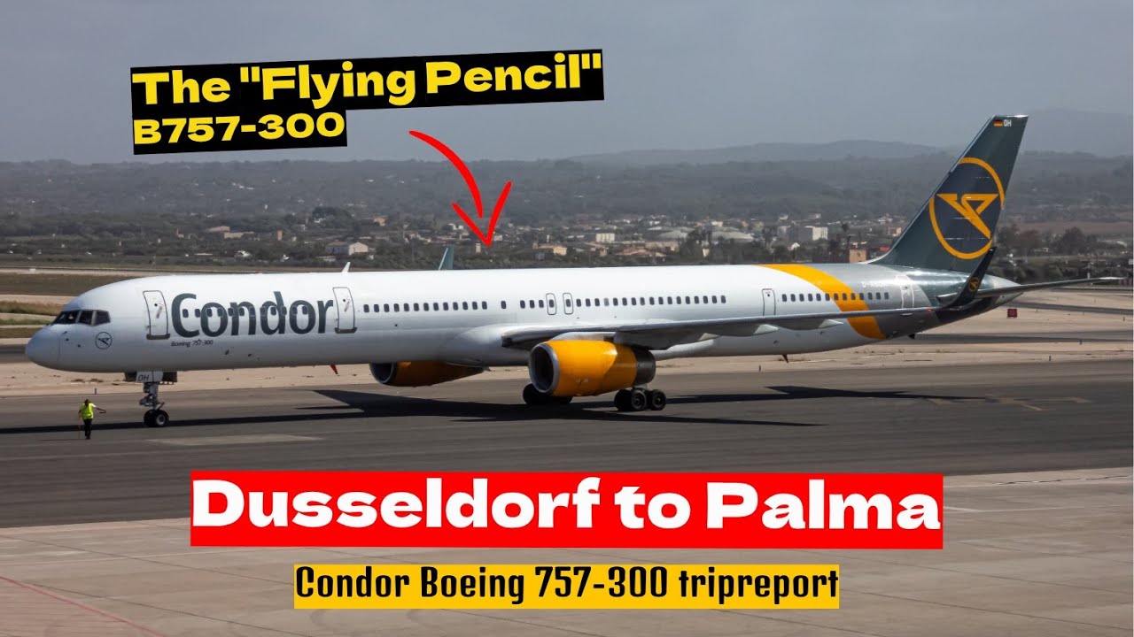 Tripreport: Condor Boeing 757-300 | What is it like to fly on the 