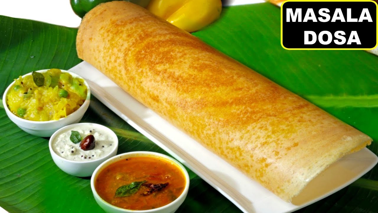 Crispy Masala Dosa Recipe