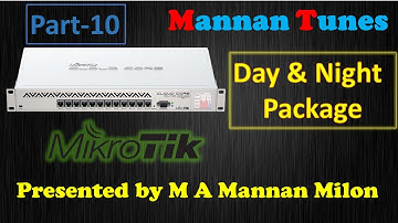 MikroTik Router Configuration|How To Configure Time-Based Queues Day And Night Package|Mannan Tunes
