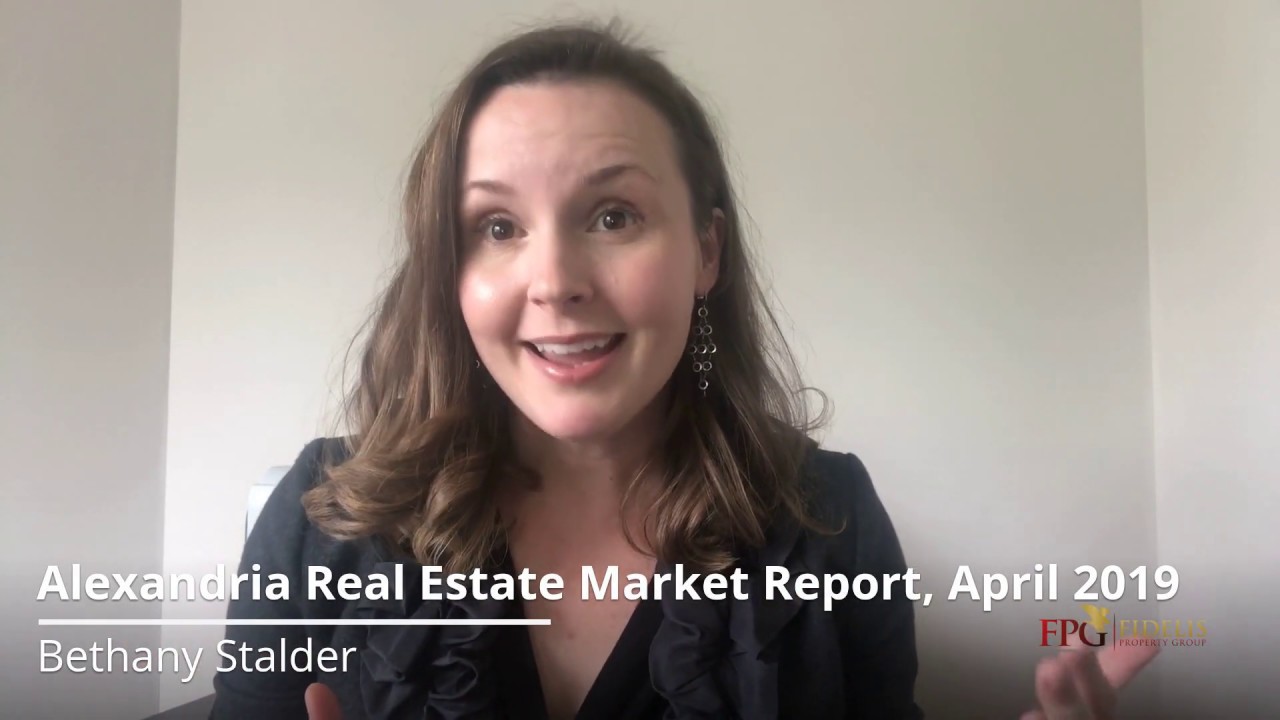 Alexandria VA Real Estate Market Report April 2019 YouTube