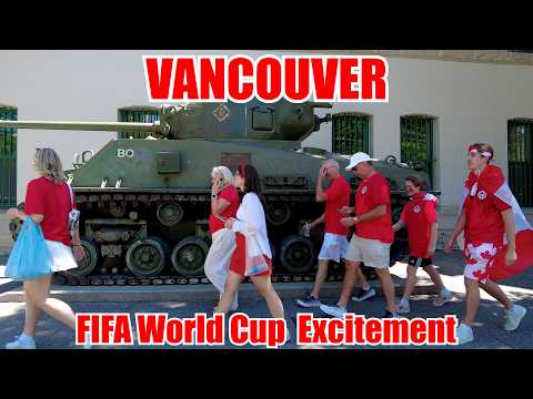 Downtown Vancouver Canada Summer Walking Tour during FIFA World Cup 2026