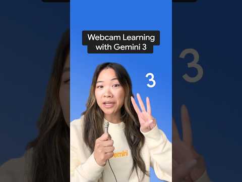 3 clever ways to learn new skills using your webcam and Gemini.