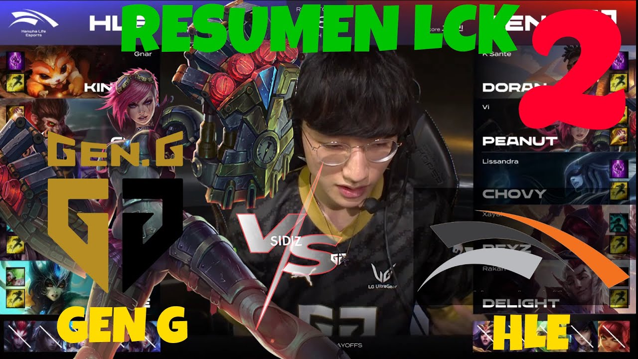 LCK 2023 | 2DA PARTIDA GEN vs HLE 👊 PEANUT VI PARTIDA DE OBJETIVOS😎 ...