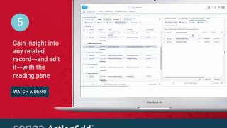 ActionGrid Reading Pane Feature