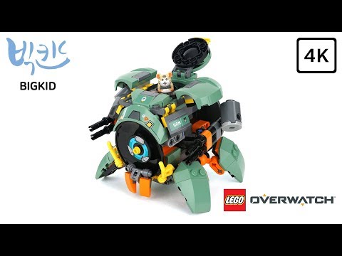 LEGO Overwatch 75976 Wrecking Ball - Lego Speed Build 4K