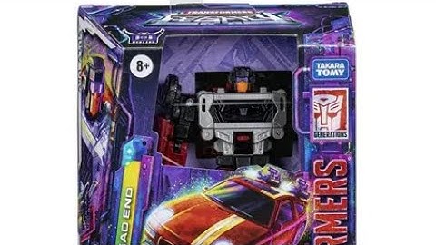 Transformers Legacy Dead End Unboxing and review