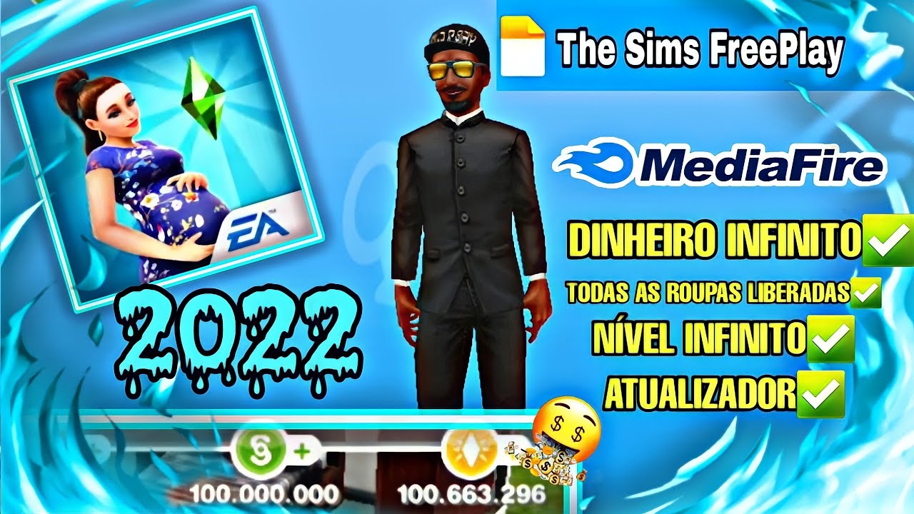 💫Hack atualizado the Sims freeplay dinheiro infinito+ vip 15 moedas roxas  e amarelas infinitas 💖✨💵 