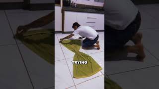 This Guy Made Something Stupid With Towel