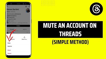 How To Mute An Account On Threads
