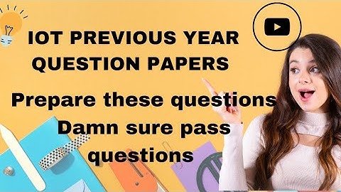Internet of things IOT important questions and previous year question papers JNTUH r18 |IOT pass