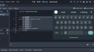 Godot 4 Mobile Editor - A complete beginner guide and first impressions screenshot 2