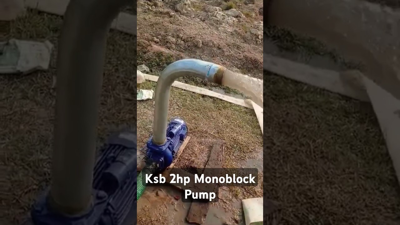 Ksb 2 hp monoblock pump
