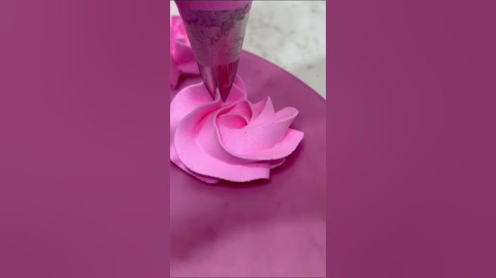 How to use the 1M piping tip | How to use Chantilly cream piping tips #shorts #chantilly #shorts