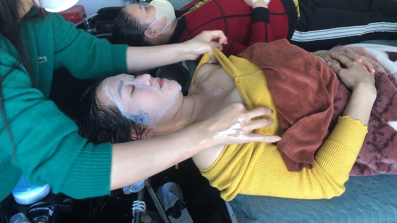 Relaxing Massage Techniques Relieve Stress After a Long Day at Work💕🤗👧 EP15