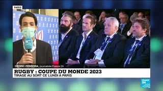 Rugby : le tirage au sort en vue de la Coupe du monde 2023 se tient à Paris