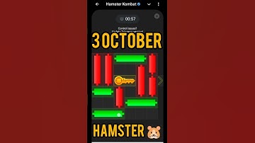 Mini game 3 October hamster Kombat 🐹 Mini game oct 3 #hamsterkombat #Minigame