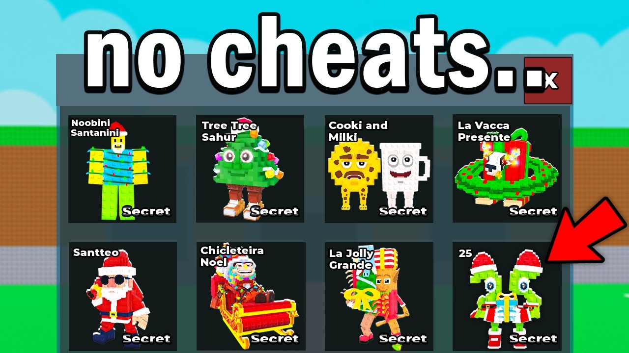 I Got Every Christmas Brainrot in 10 Hours!