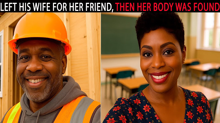 He Left His Wife For Her Best Friend. Three Weeks Later, She Was Found Dead In Their Backyard.