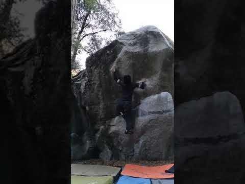 Beta Video for climb Battle of the Bulge v6, Yosemite Valley
