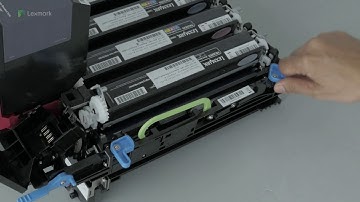 CX725 Series—Replacing the imaging unit