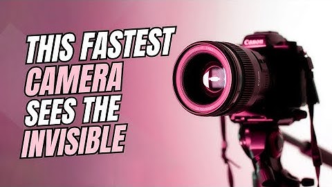 This Fastest Camera Sees The Invisible 😱 #camera #tech #technology #innovation #viralvideo 