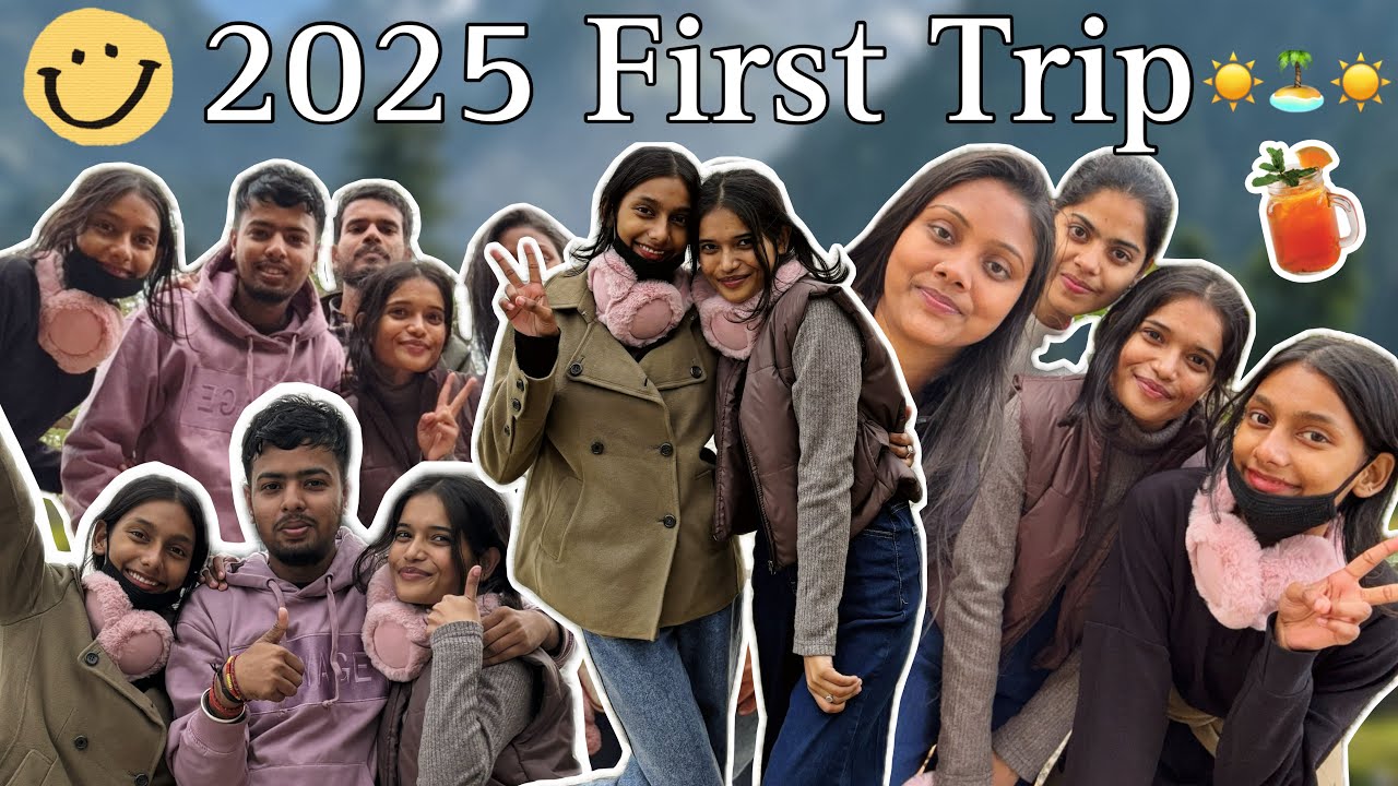 2025 Ka First Trip With My Buddies😍🫶🏻❤️(Mountains + River + Boating + Shopping + Food)