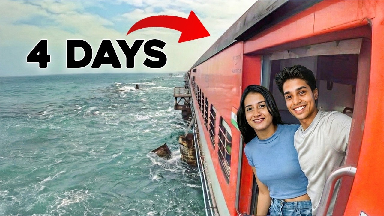 INDIA'S LONGEST TRAIN - Assam to Tamil Nadu