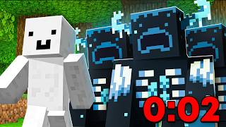 Minecraft But Every 2 Minutes a Random Mob Swarms Me