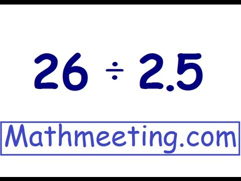 Dividing Decimals Example 2 Youtube