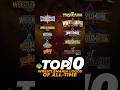 TOP 10: WrestleMania logos of ALL-TIME #WWE #Bevelock #WrestleMania #Shorts
