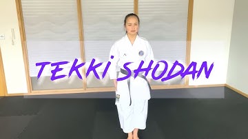 Tekki Shodan - Purple and White belt Kata - 4th Kyu