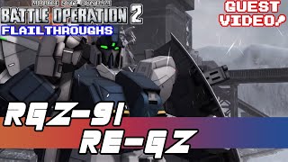 Gundam Battle Operation 2 Guest Video: RGZ-91 Re-GZ Chooses Violence (And Oh Hey, I Was There Too!)