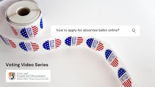 How to Apply for an Absentee Ballot Online?