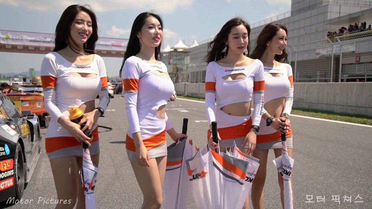2018-09 CJ Super Race, Jeonnam GT: Hankook Tire Models 1(CJ 슈퍼레이스, 전남 GT:한국타이어 모델들-남소라,정주미,임솔아,한지오)