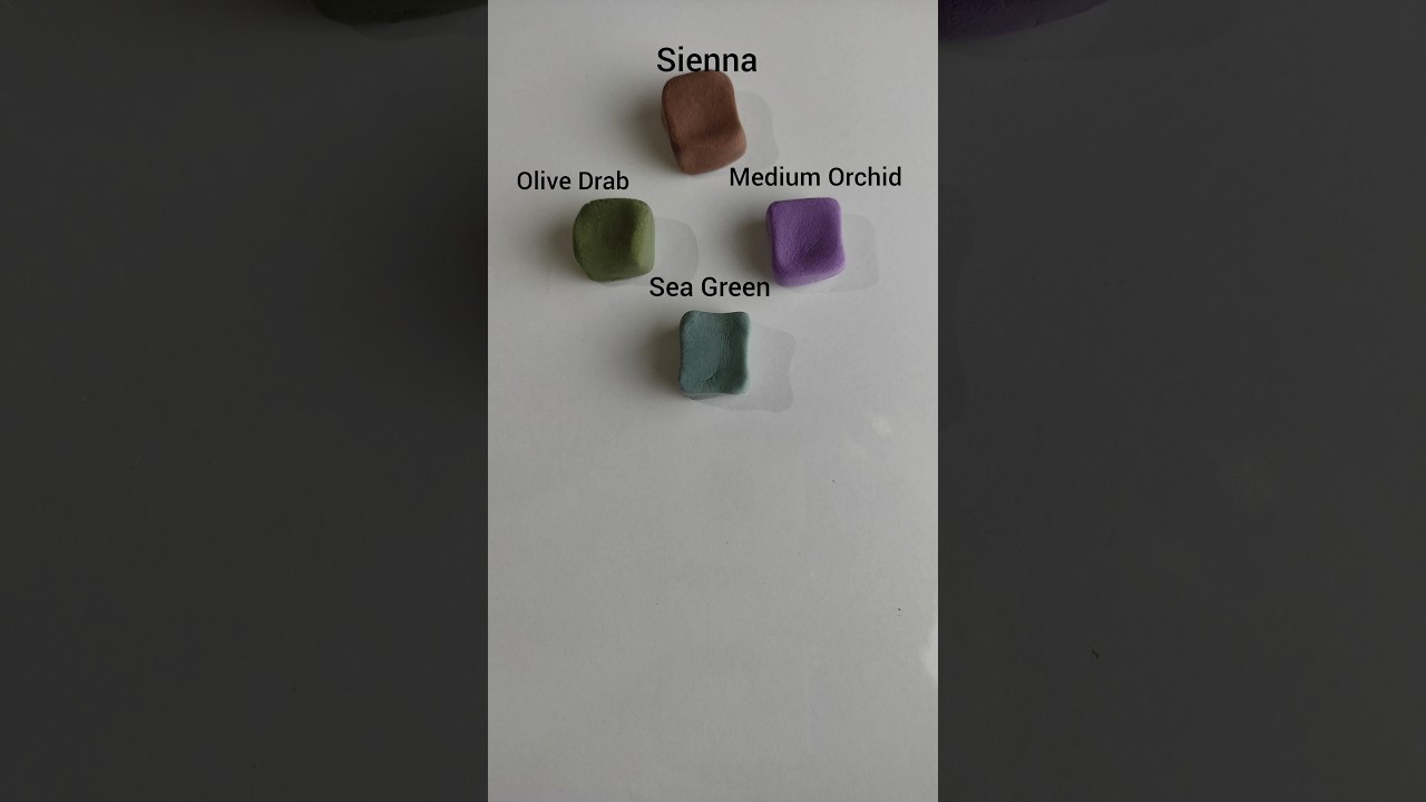 Surprising color recipes part7/4 color mixing 