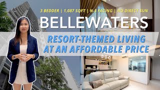 [JUST LISTED] Newly MOP Bellewaters EC 3 Bedder Premium For Sale, 1087 sqft