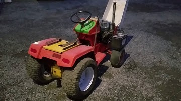 Diesel Cub Cadet progress and first drive.