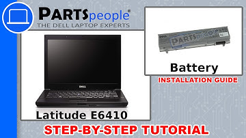 Dell Latitude E6410 Battery  How-To Video Tutorial