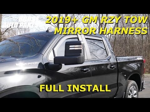 GM RZY Harness for Tow Mirror Install (2019 Silverado/Sierra 1500)