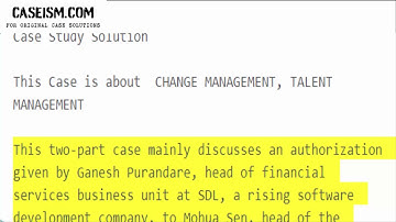 Recruiting Faster: (A) Process Innovation at SDL  Case Study Help - Caseism.com